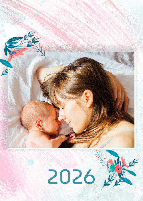 A4_poznámkový_tyrkysovoruzove_kvety